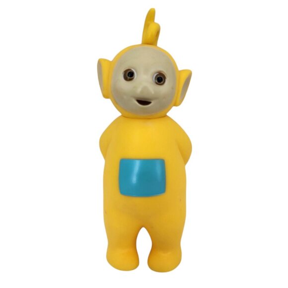 Vintage Playskool Teletubbies Laa-Laa 13" Plush & 6" Figurine 1998 - Picture 7 of 16